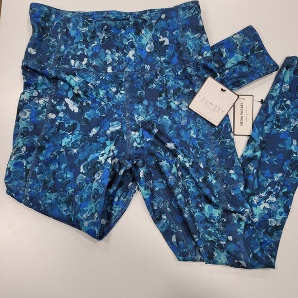 LAUNDRY By Shelli Segal High Waist Leggings with Media Pocket Size :Small - Picture 3 of 9